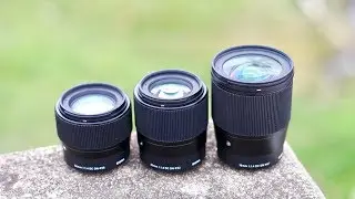 The Sigma Trio: 3 of the Sharpest A6000 Lenses