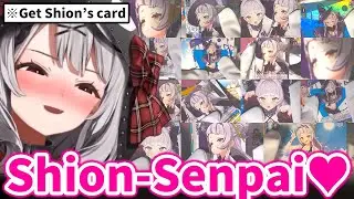 Chloes reaction everytime she gets Shion Cards【Hololive/Eng sub】