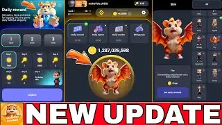 🔥 Hamster Kombat New Skins SNOOPY, FIRY & Xenomorfy | FREE 80 Keys Daily Reward | Latest Update 2024