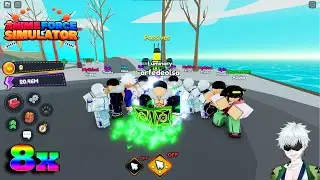 fiquei 8x mais forte no Anime Force Simulator... roblox
