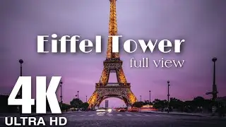 Eiffel Tower drone video | 4K ULTRA HD