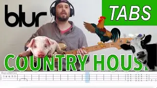 Country House Bass Tabs - Blur