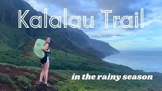 Hiking Kauais Kalalau Trail in the Rain - is it dangerous? | Hawaii Vlog Part 4