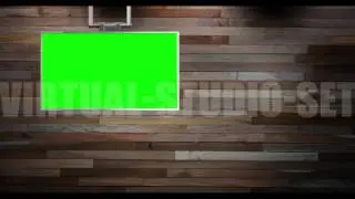 Wood Texture Video Background With Left HD Animated Monitor