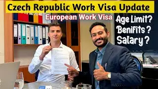Czech Republic Work Permit Visa || Czech Republic work Visa cost || Czech Republic work Visa 2024
