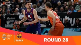 Valencia Basket-FC Barcelona | Round 28 Highlights | 2023-24 Turkish Airlines EuroLeague