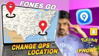 2024 Best Fake GPS Location App | One-click to Spoof iPhone Location To AnyWhere ✅FonesGo