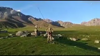 Работа РСЗО «Град» ВС Азербайджана по позициям армян.Azerbaijani artillery hits armenian positions