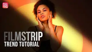 Create Trending Filmstrip Reels | Black Line Masking Effect (InShot Tutorial)