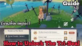 HOW TO UNLOCK THE TRI SEAL IN GENSHIN IMPACT!!! (ACHIEVEMENT)