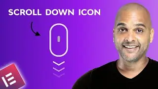 Scroll Down Button Elementor Pro Tutorial