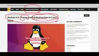 I/O redirection in Linux with examples - (MODULE 4.2A)