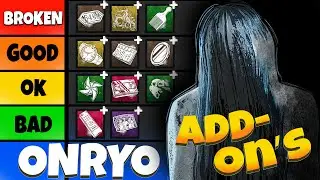 Ringu (Onryo) addons TIER LIST | Dead by Daylight // DBD