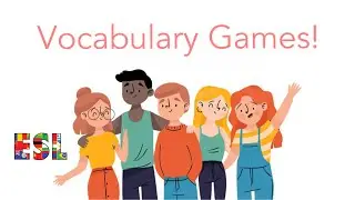 Vocabulary Revision Games & Activities! ESL