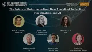 GIJC23 - The Future of Data Journalism: New Analytical Tools, Data Visualization, and AI