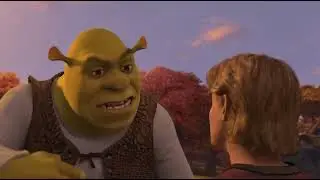 Shrek the Third (2007) Meet Merlin Scene