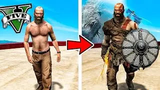 PASO de HUMANO a KRATOS en GTA 5!