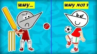 Why Just Cricket Not Football ? | Angry Prash