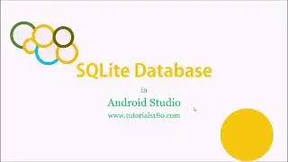 1- SQLite in Android Studio Tutorials For Beginners 2019