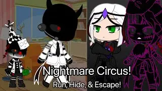 (My AU) GCMM | “Nightmare Circus: Run, Hide, & Escape!” | (Part 3!)