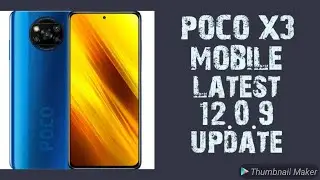Poco x3 update 12.0.9.0 OTA Update In MIUI 12 REDMI MOBILE MIUI12 UPDATE IN TELUGU