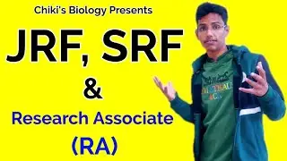 How to become a JRF, SRF & Research Associate.....? || Detailed information......By Chiki's Biology