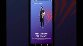 Sports App Splash Screen in Flutter | Quick Demo 