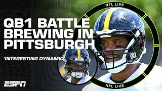 STEELERS CAMP BEGINS ♨️ How Pittsburgh should handle Wilson-Fields QB1 dynamic | NFL Live