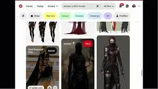 Making the Dark Empress Pinterest Board