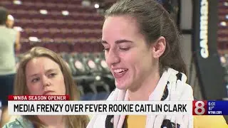 Caitlin Clarks ready for her WNBA regular-season debut as Fever take on Connecticut