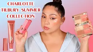 CHARLOTTE TILBURY SUMMER LOVEGASM COLLECTION || Application & Review || GEREL MATTA