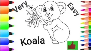 How to Draw a Koala Drawing step by step || Arya Drawing Art 🤗🤗✌️||