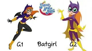 🌟 DC Super Hero Girls 🌟 G1 vs. G2 (2020 version)