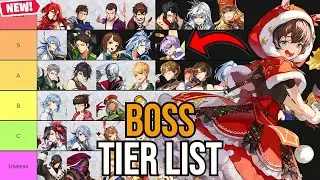 BRAND NEW UPDATED BOSS TIER LIST!! |Tower of god: New World|