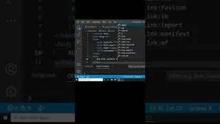 how to run HTML in visual studio code without live server | HTML code in visual studio code #shorts