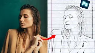 Pencil Sketch Effect In Adobe Photoshop | Tutorial