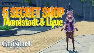 GENSHIN IMPACT | 5 Secret shop locations *MUST WATCH*