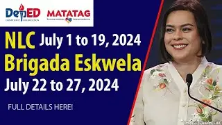 BRIGADA ESKWELA SY 2024-25 | NLC 2024-25