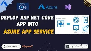 Deploy ASP .Net Core app to Azure App Service | Jayant Tripathy