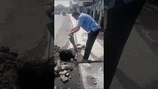 perbaikan pipa 2" dibawah rabat beton #shorts #video #viral #2022