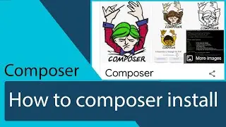 how to composer install in Windows