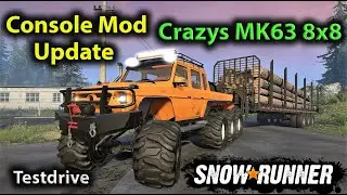 SnowRunner | Crazys MK63 8x8 Mod Update Testdrive