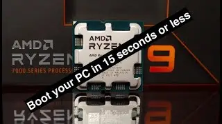 How to make boot times faster on Ryzen 7000.