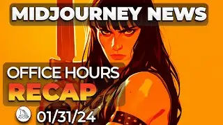 CONSISTENCY | Midjourney Office Hours Recap Jan 31st 2024 | Midjourney News