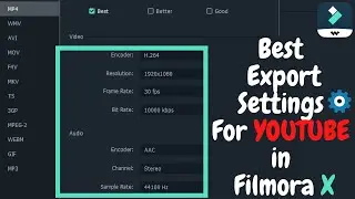 Best Export Settings For Youtube in Filmora X | Full HD Quality | Educationally Inclined 4u