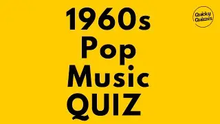 1960s Pop Music - Quick Quiz #trivia #quiz #quizzes #riddles