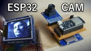 ESP32 with Camera and TFT Display (OV7670, FIFO)