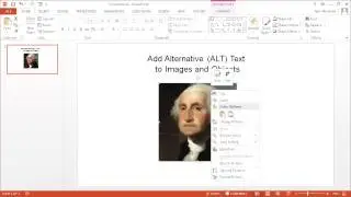 Accessibility: Powerpoint Images