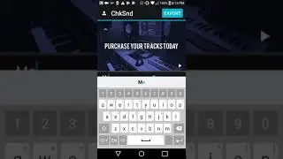 How To Make A Beat Visualizer Video EASILY On Your Phone - Check Send (ChkSnd) Tutorial