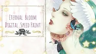 🌹Eternal  Bloom 🌹 Digital Speed Paint